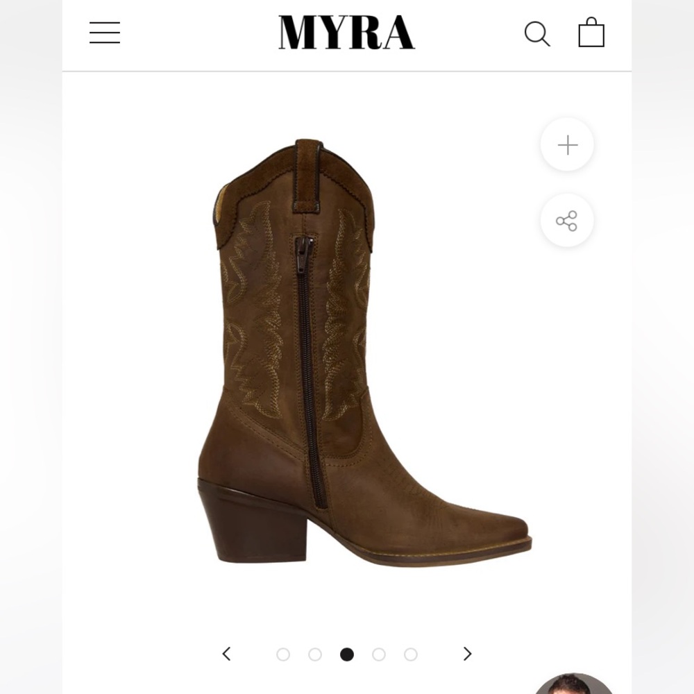 Myra Formidable Cowboy boots, 10